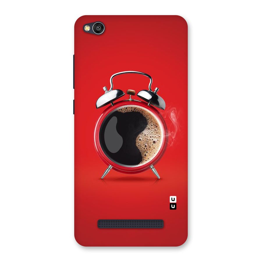 Coffee Clock Back Case for Redmi 4A