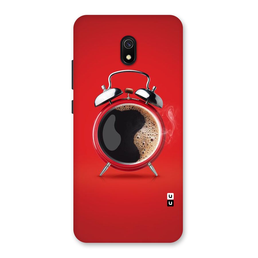 Coffee Clock Back Case for Redmi 8A