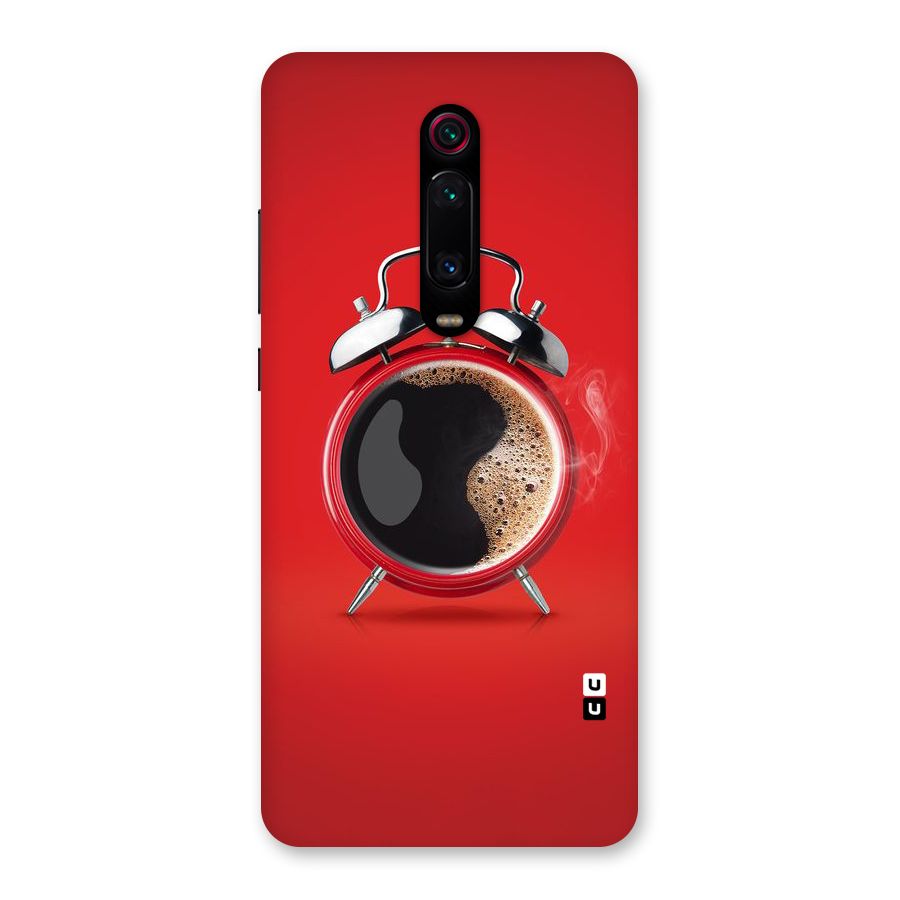 Coffee Clock Back Case for Redmi K20