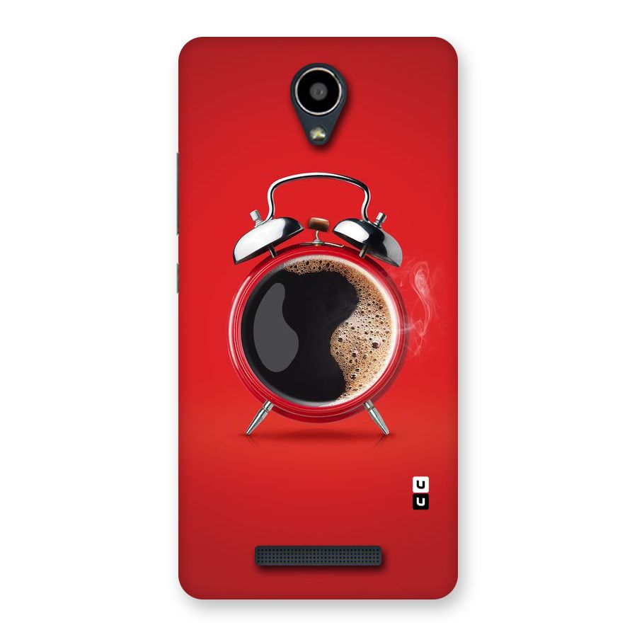 Coffee Clock Back Case for Redmi Note 2