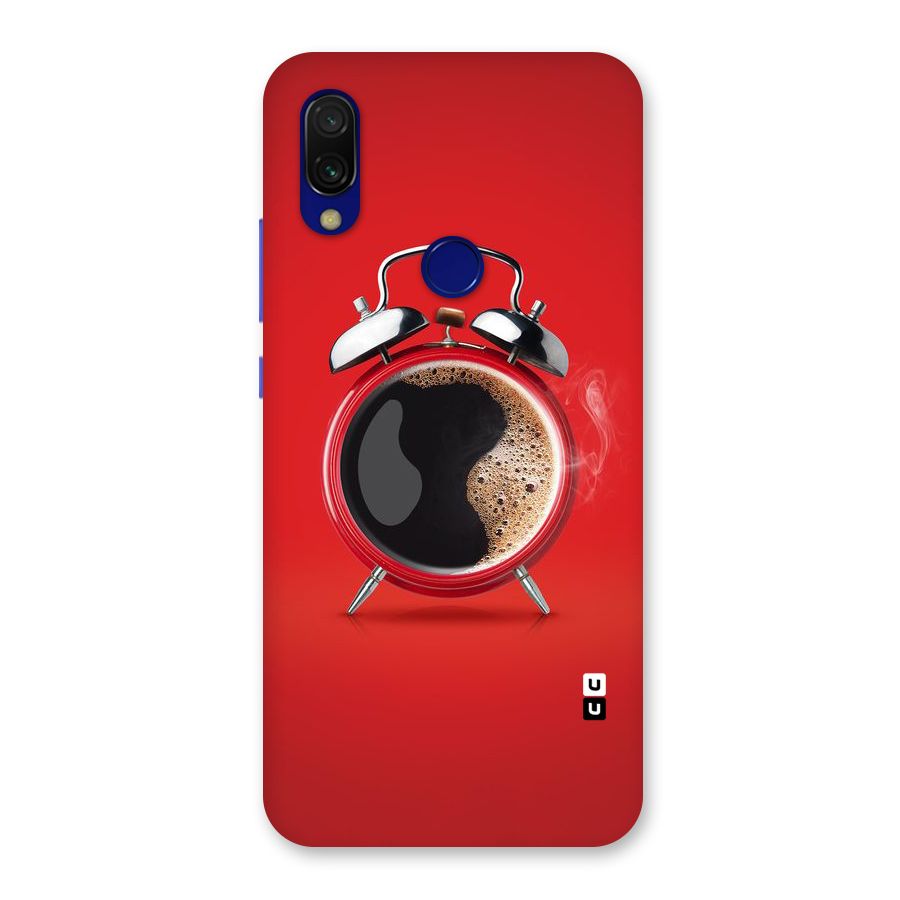 Coffee Clock Back Case for Redmi Y3
