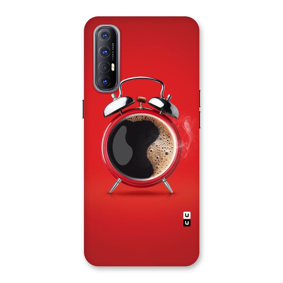 Coffee Clock Back Case for Reno3 Pro