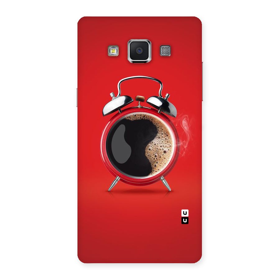 Coffee Clock Back Case for Samsung Galaxy A5