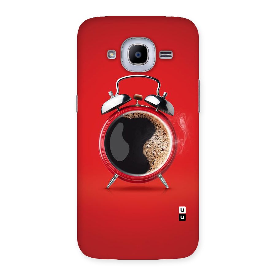 Coffee Clock Back Case for Samsung Galaxy J2 Pro