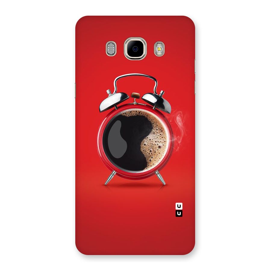 Coffee Clock Back Case for Samsung Galaxy J7 2016