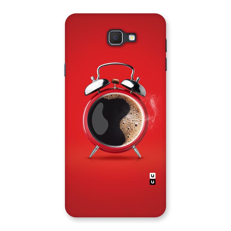 Coffee Clock Back Case for Samsung Galaxy J7 Prime