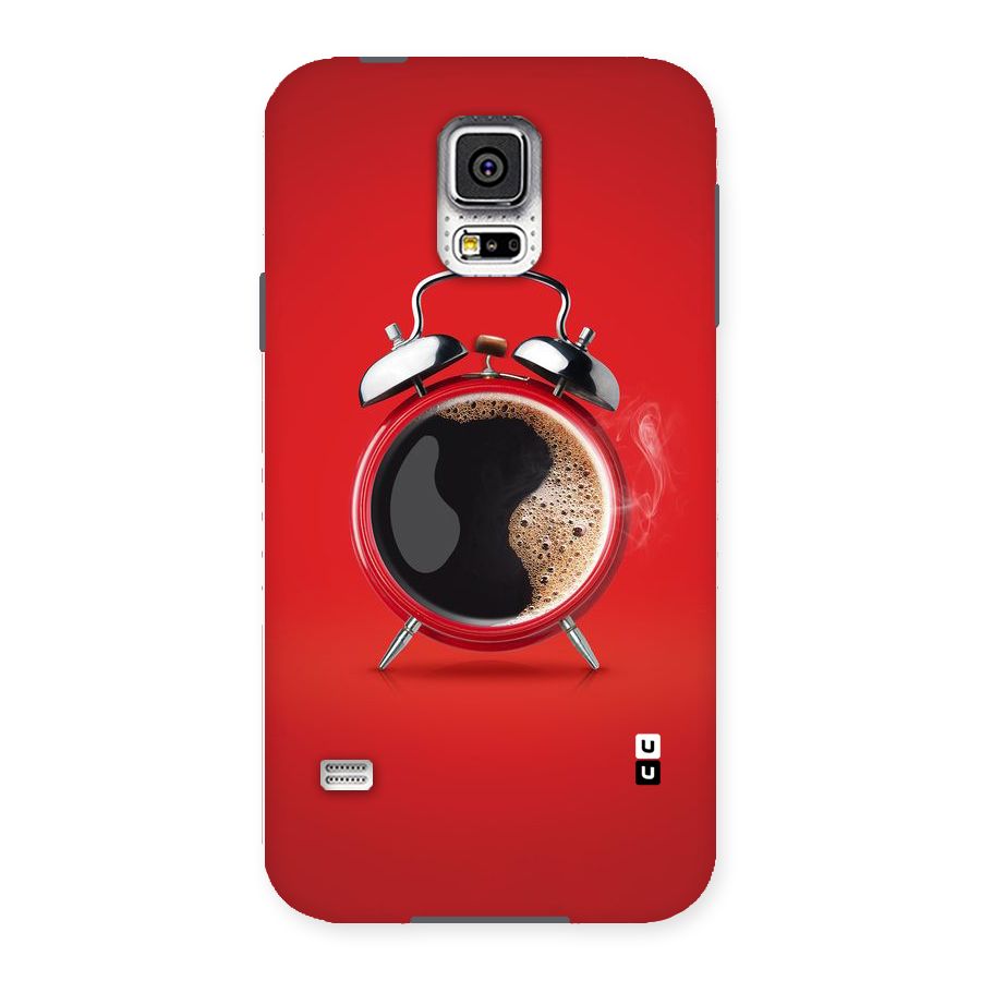 Coffee Clock Back Case for Samsung Galaxy S5
