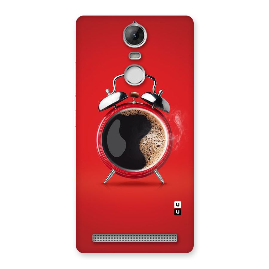Coffee Clock Back Case for Vibe K5 Note