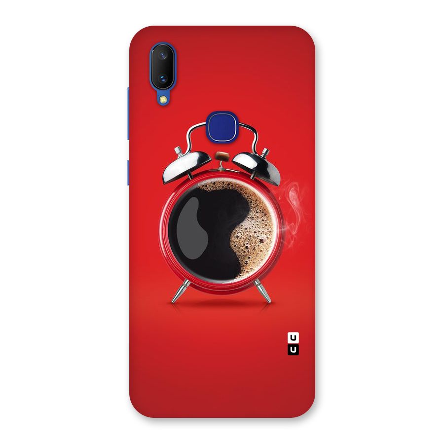 Coffee Clock Back Case for Vivo V11
