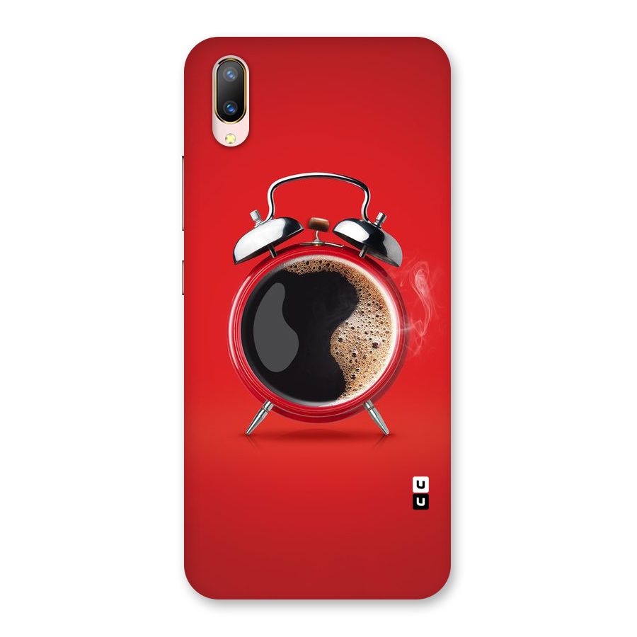 Coffee Clock Back Case for Vivo V11 Pro
