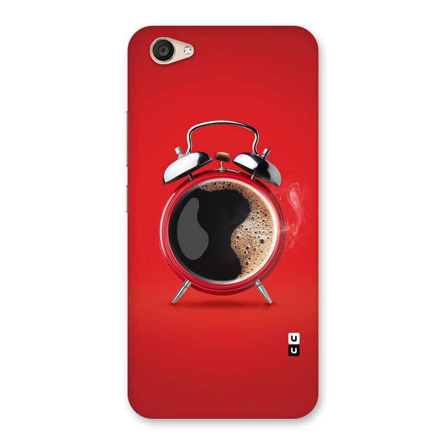 Coffee Clock Back Case for Vivo V5 Plus