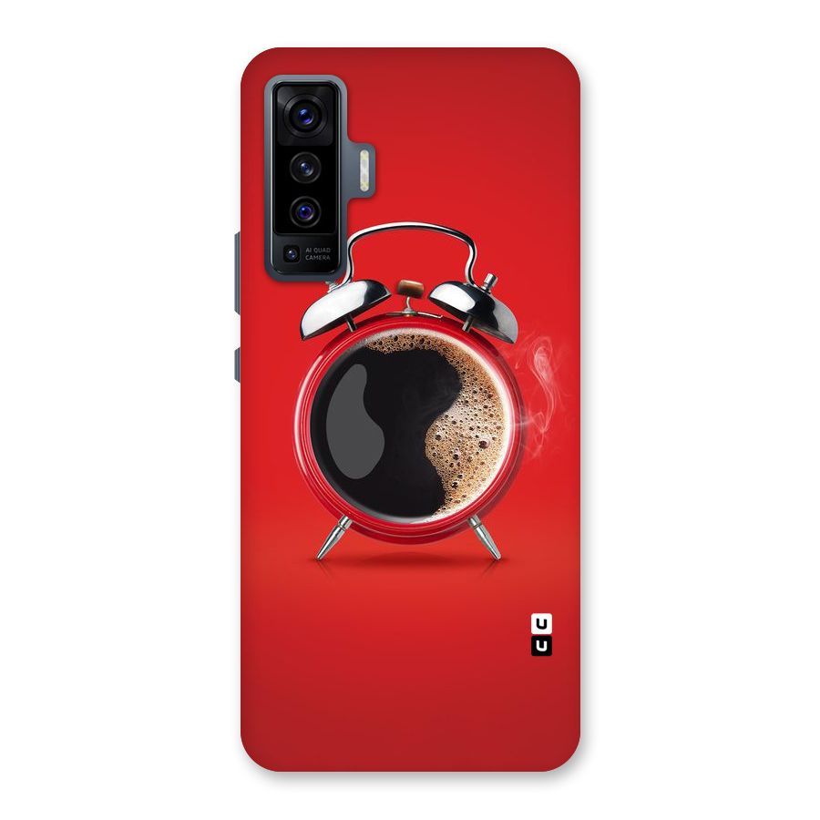 Coffee Clock Back Case for Vivo X50