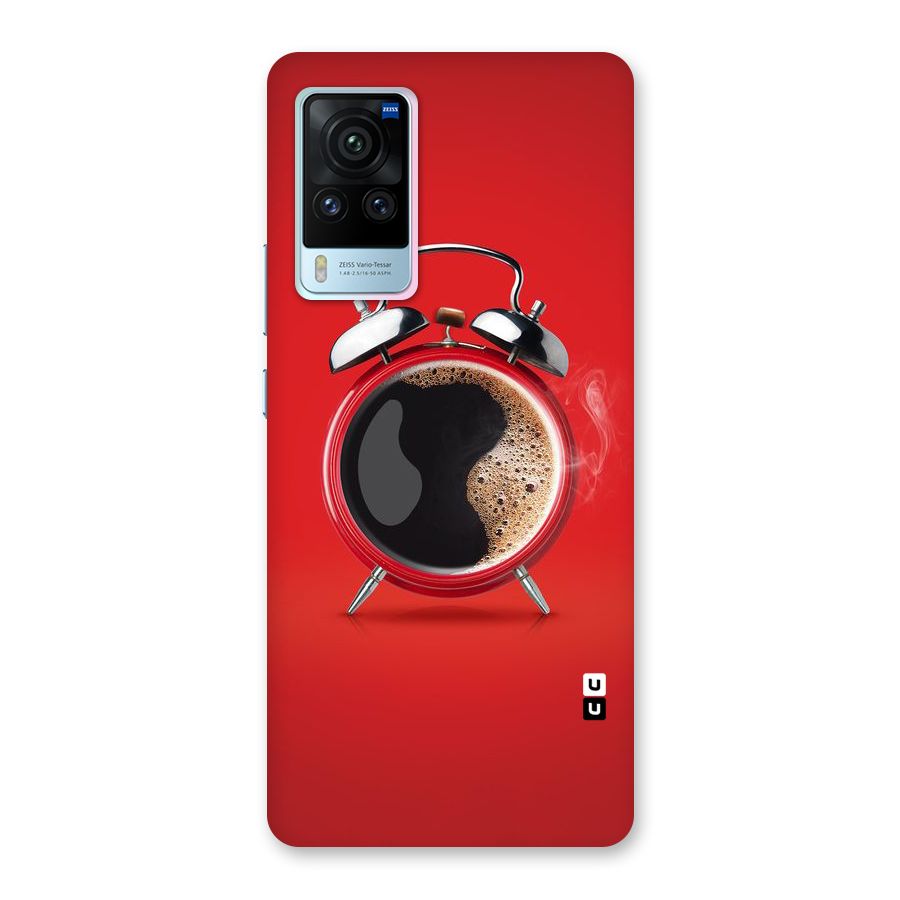 Coffee Clock Back Case for Vivo X60 Pro