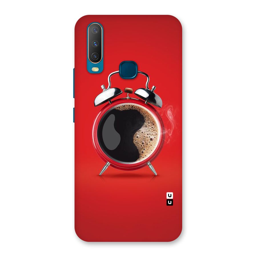 Coffee Clock Back Case for Vivo Y17