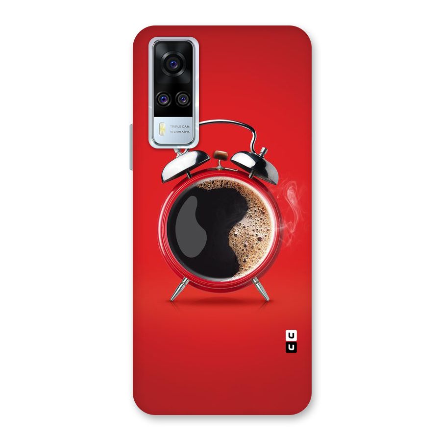 Coffee Clock Back Case for Vivo Y31