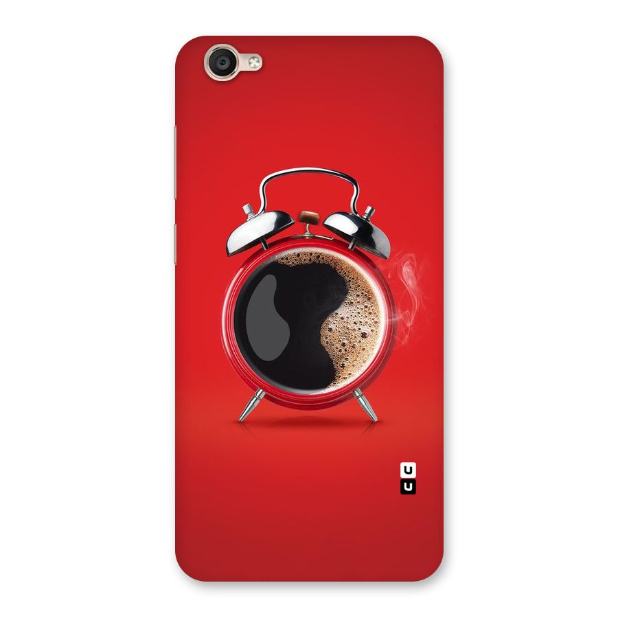 Coffee Clock Back Case for Vivo Y55
