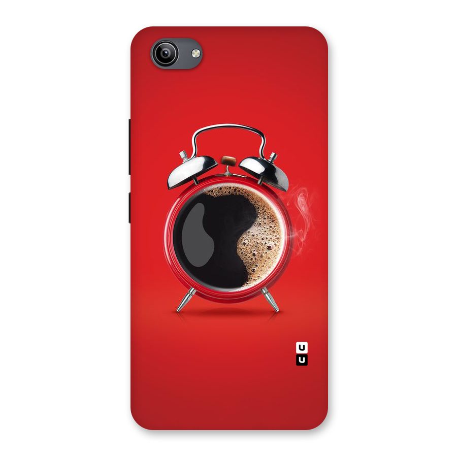 Coffee Clock Back Case for Vivo Y81i
