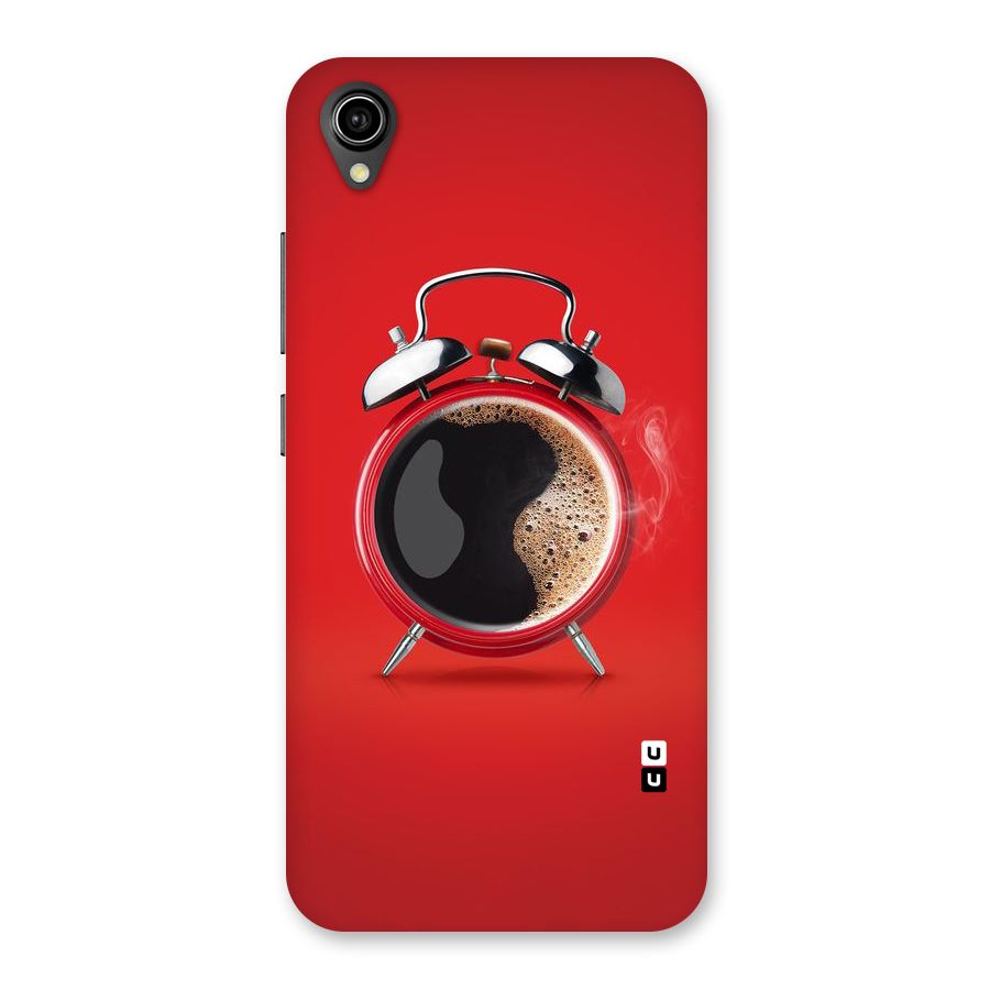 Coffee Clock Back Case for Vivo Y90