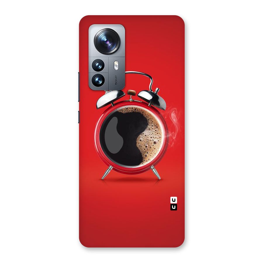 Coffee Clock Back Case for Xiaomi 12 Pro