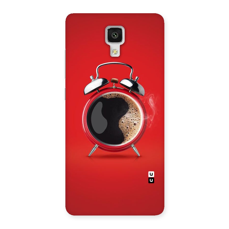 Coffee Clock Back Case for Xiaomi Mi 4