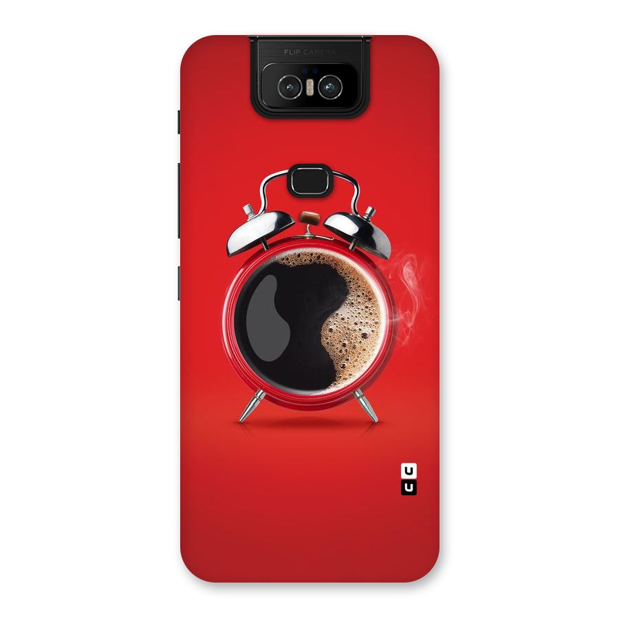 Coffee Clock Back Case for Zenfone 6z