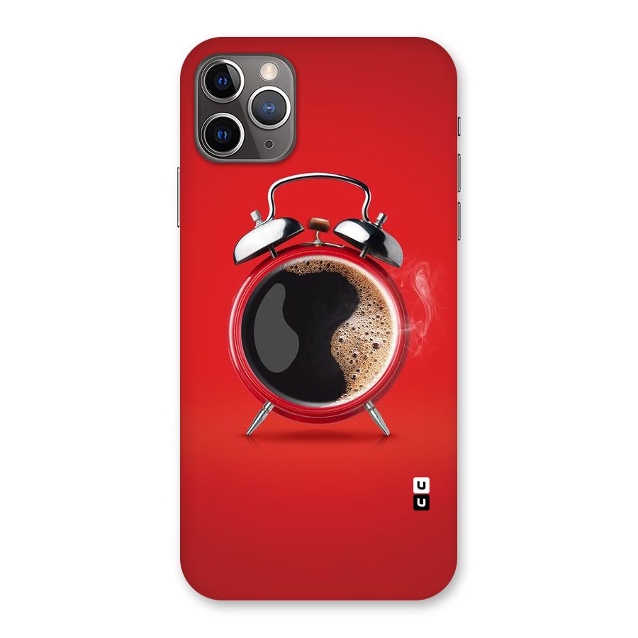 Coffee Clock Back Case for iPhone 11 Pro Max