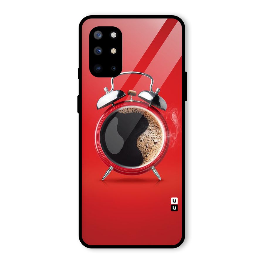 Coffee Clock Glass Back Case for OnePlus 8T