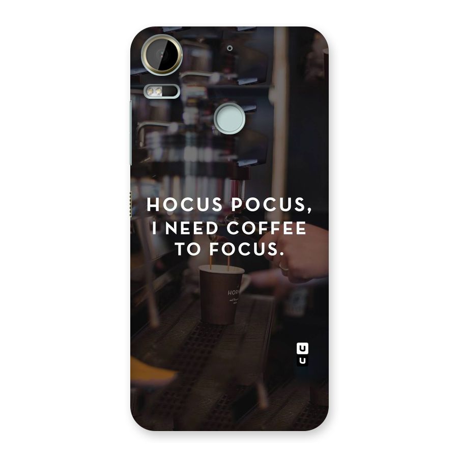 Coffee Focus Back Case for Desire 10 Pro