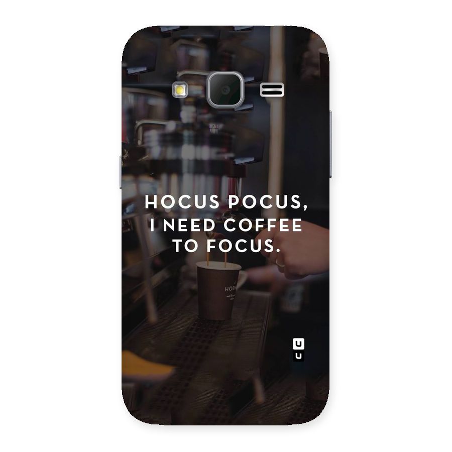 Coffee Focus Back Case for Galaxy Core Prime