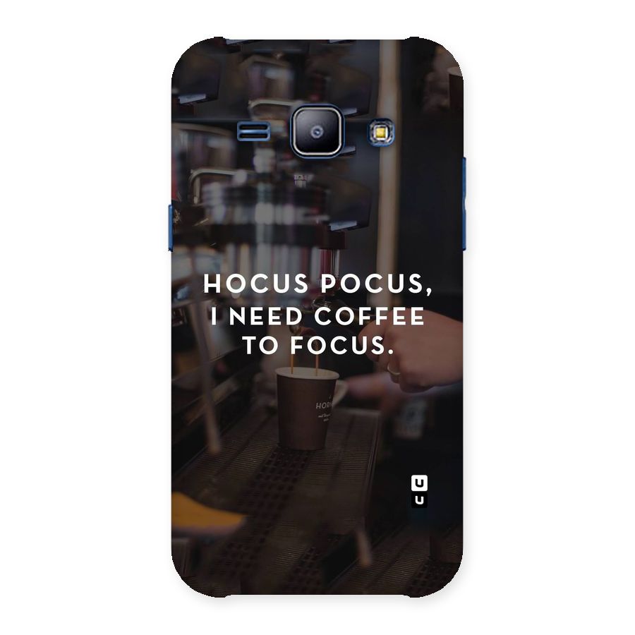 Coffee Focus Back Case for Galaxy J1