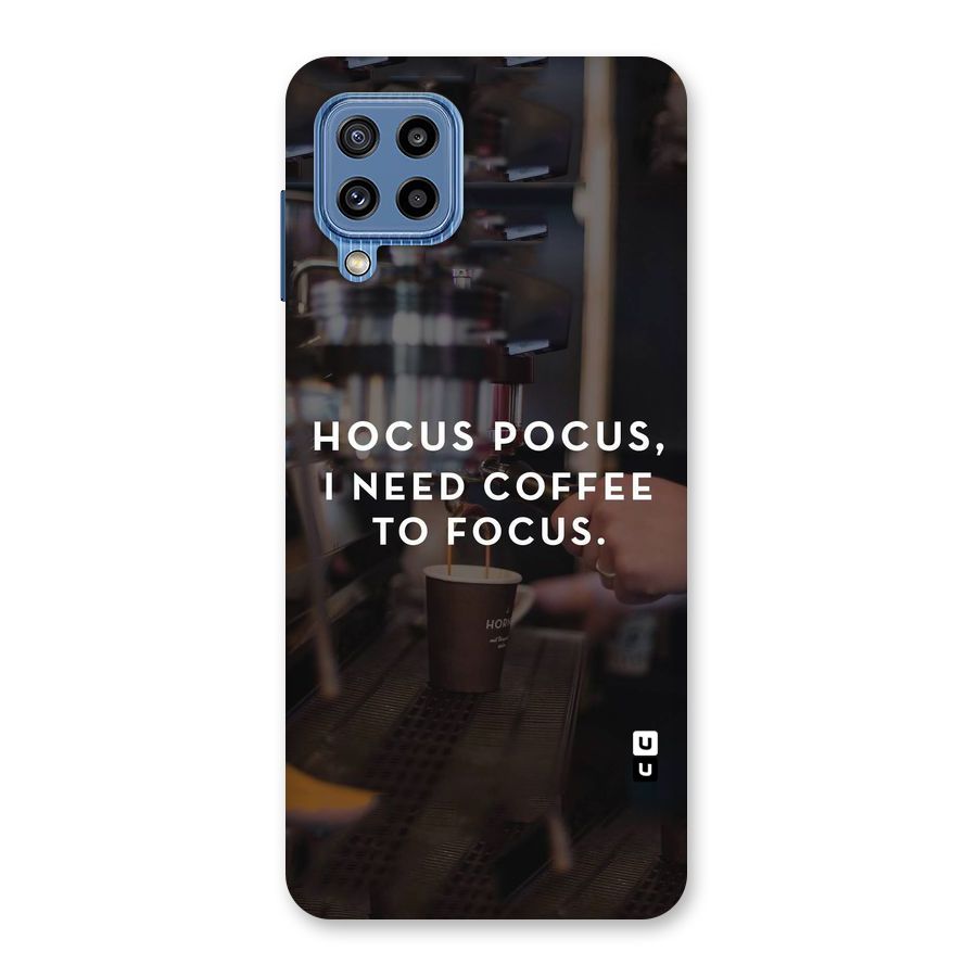 Coffee Focus Back Case for Galaxy M32