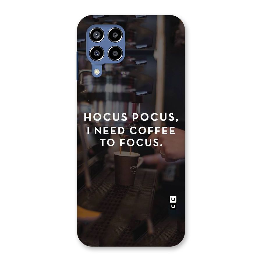 Coffee Focus Back Case for Galaxy M53 5G