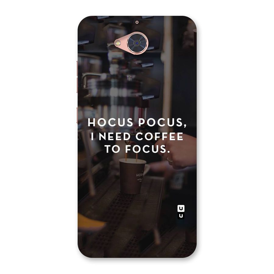 Coffee Focus Back Case for Gionee S6 Pro
