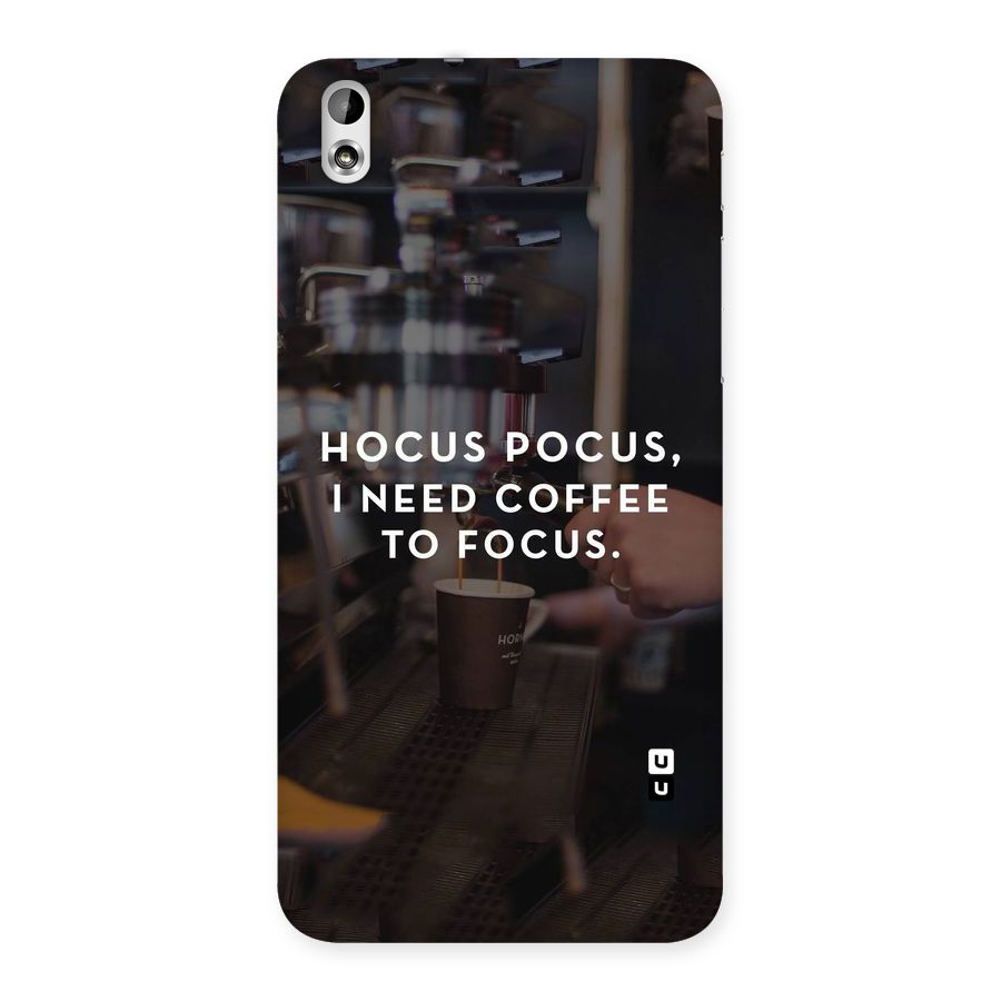 Coffee Focus Back Case for HTC Desire 816g