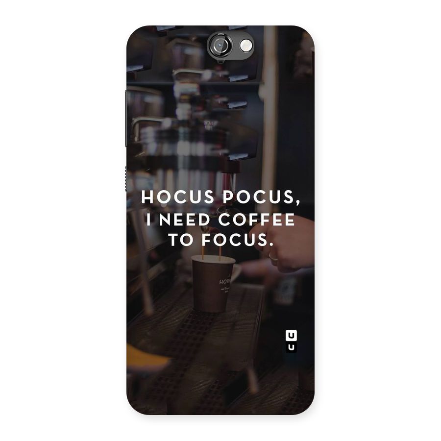 Coffee Focus Back Case for HTC One A9