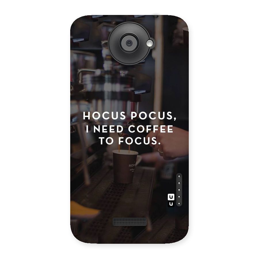 Coffee Focus Back Case for HTC One X