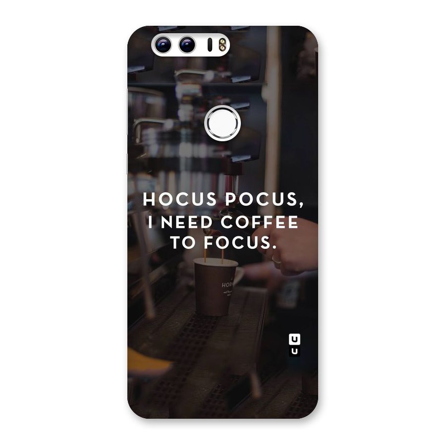 Coffee Focus Back Case for Honor 8