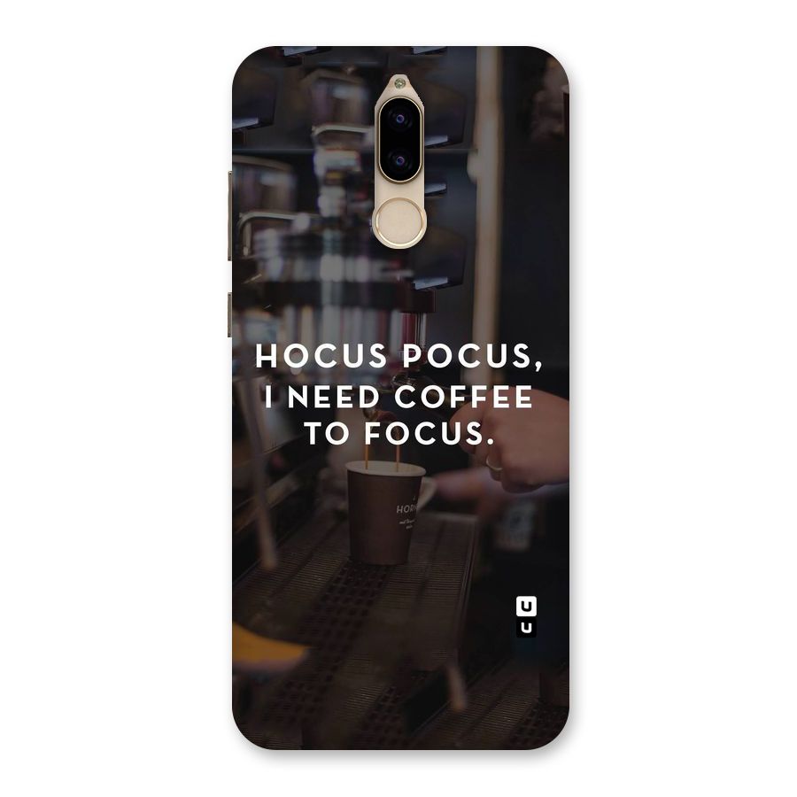 Coffee Focus Back Case for Honor 9i