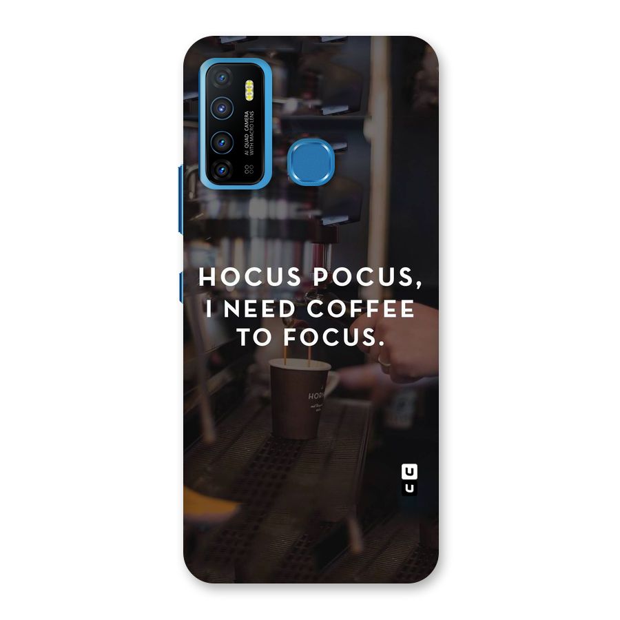 Coffee Focus Back Case for Infinix Hot 9