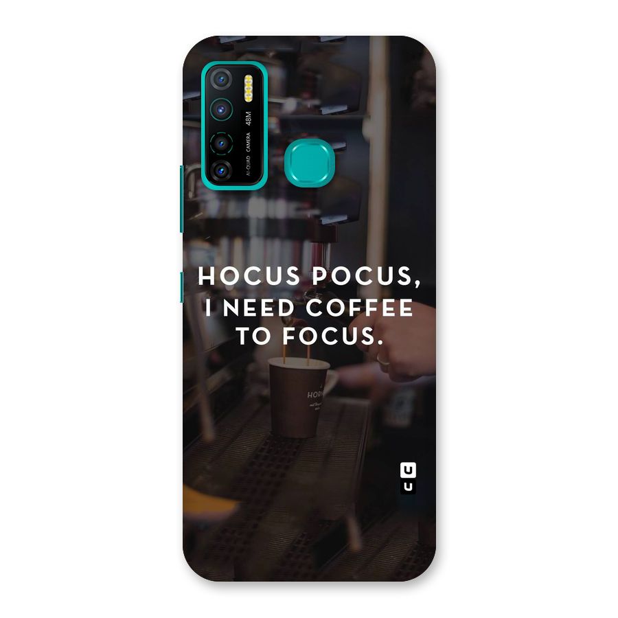 Coffee Focus Back Case for Infinix Hot 9 Pro