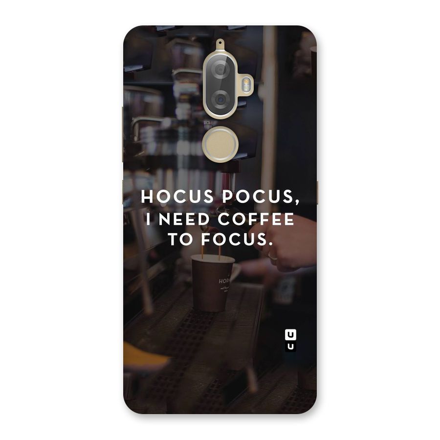 Coffee Focus Back Case for Lenovo K8 Plus