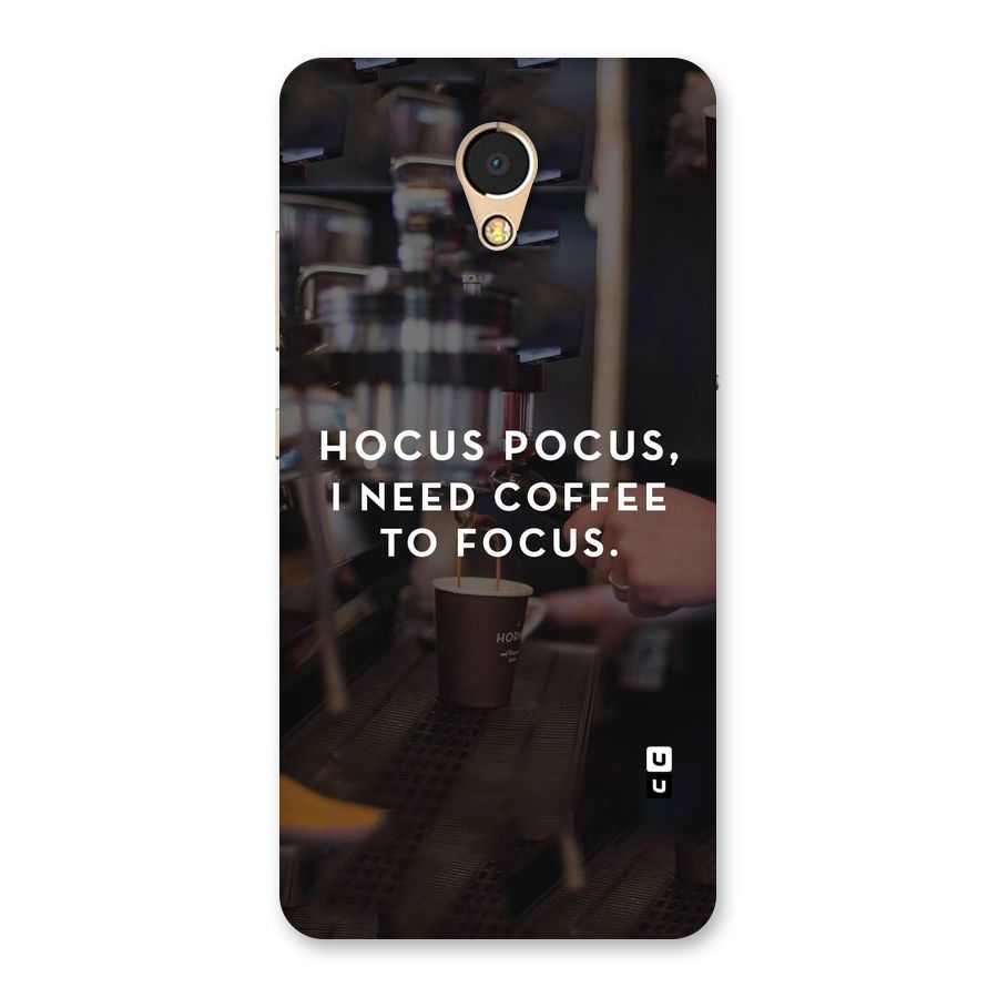 Coffee Focus Back Case for Lenovo P2