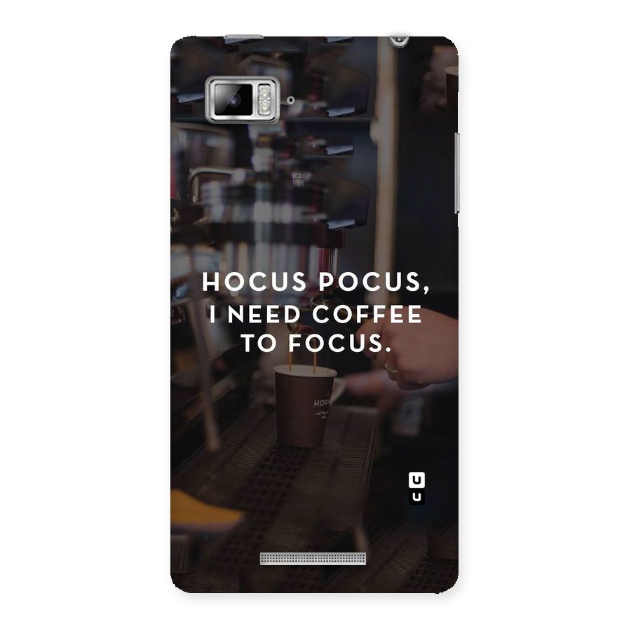 Coffee Focus Back Case for Lenovo Vibe Z K910