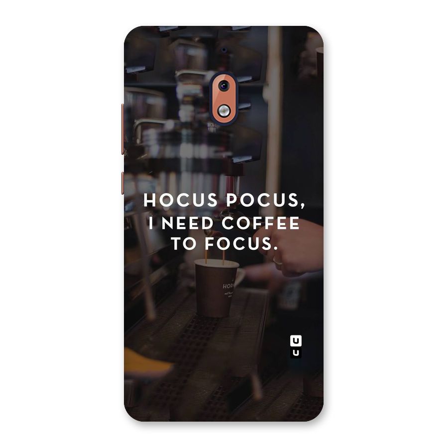Coffee Focus Back Case for Nokia 2.1
