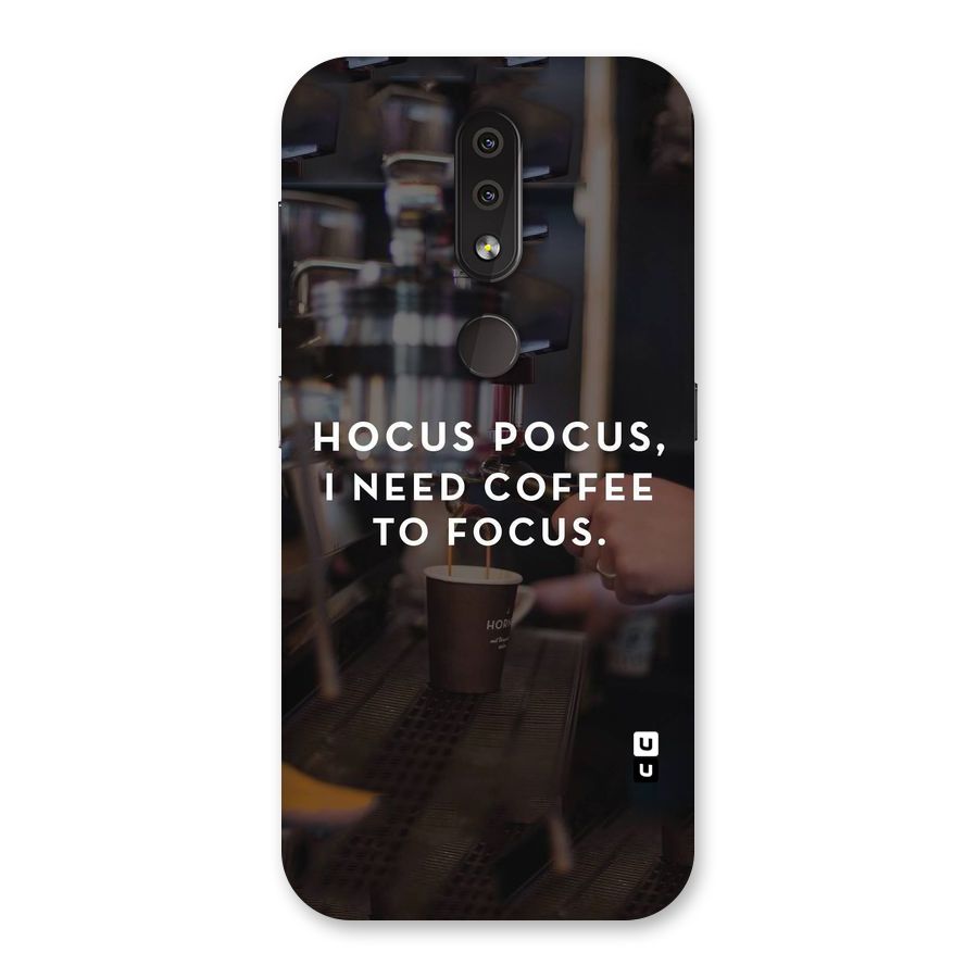 Coffee Focus Back Case for Nokia 4.2