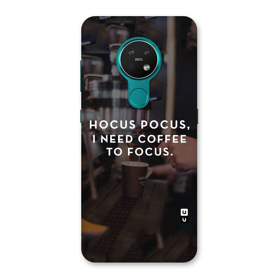 Coffee Focus Back Case for Nokia 7.2
