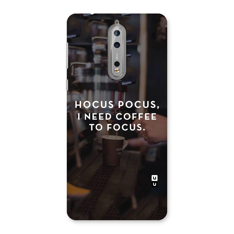 Coffee Focus Back Case for Nokia 8