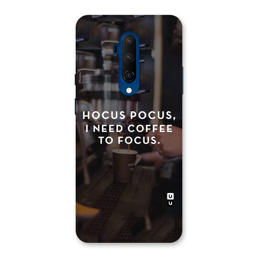 Coffee Focus Back Case for OnePlus 7T Pro