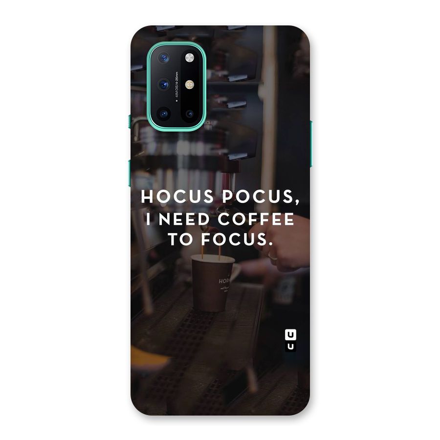 Coffee Focus Back Case for OnePlus 8T