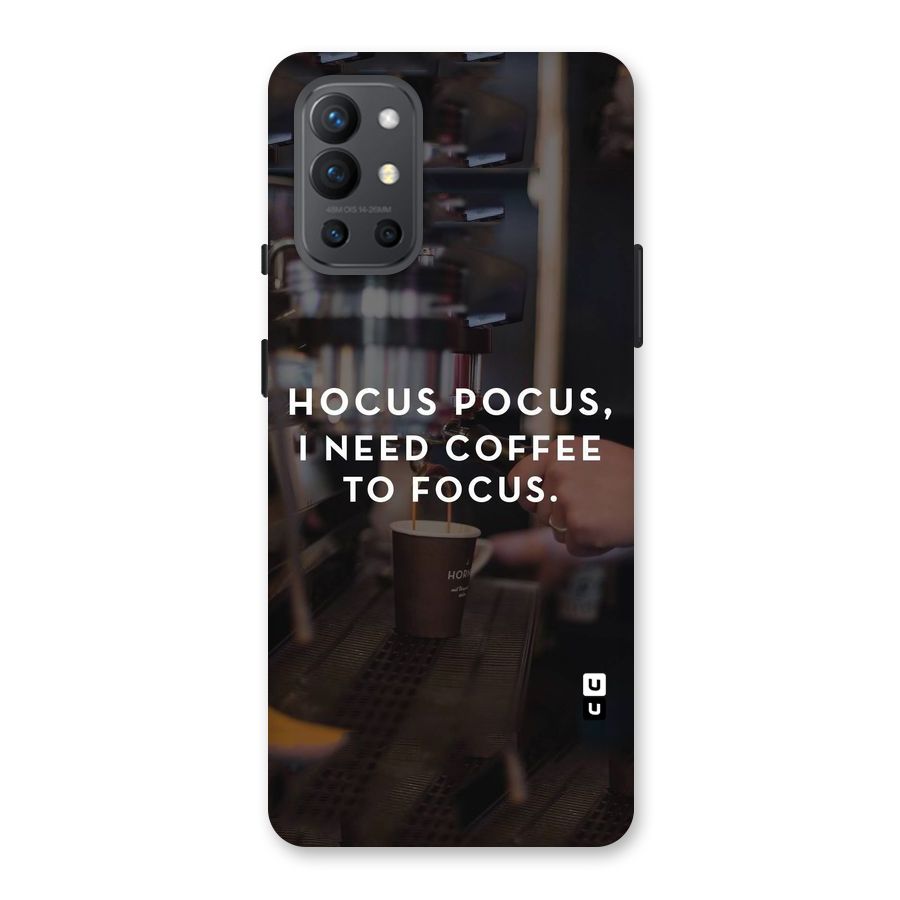 Coffee Focus Back Case for OnePlus 9R